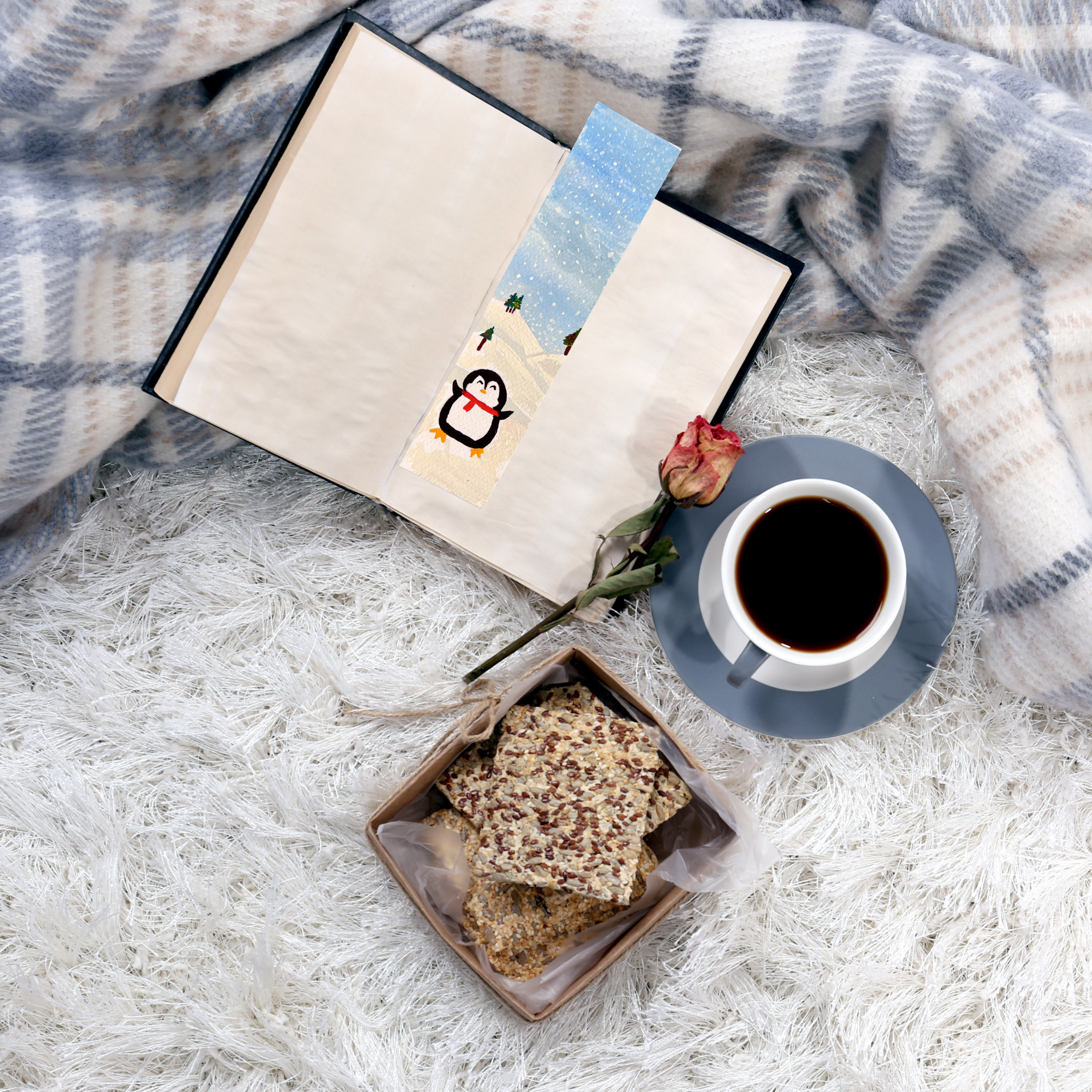 Snow Bookmark - Image 2