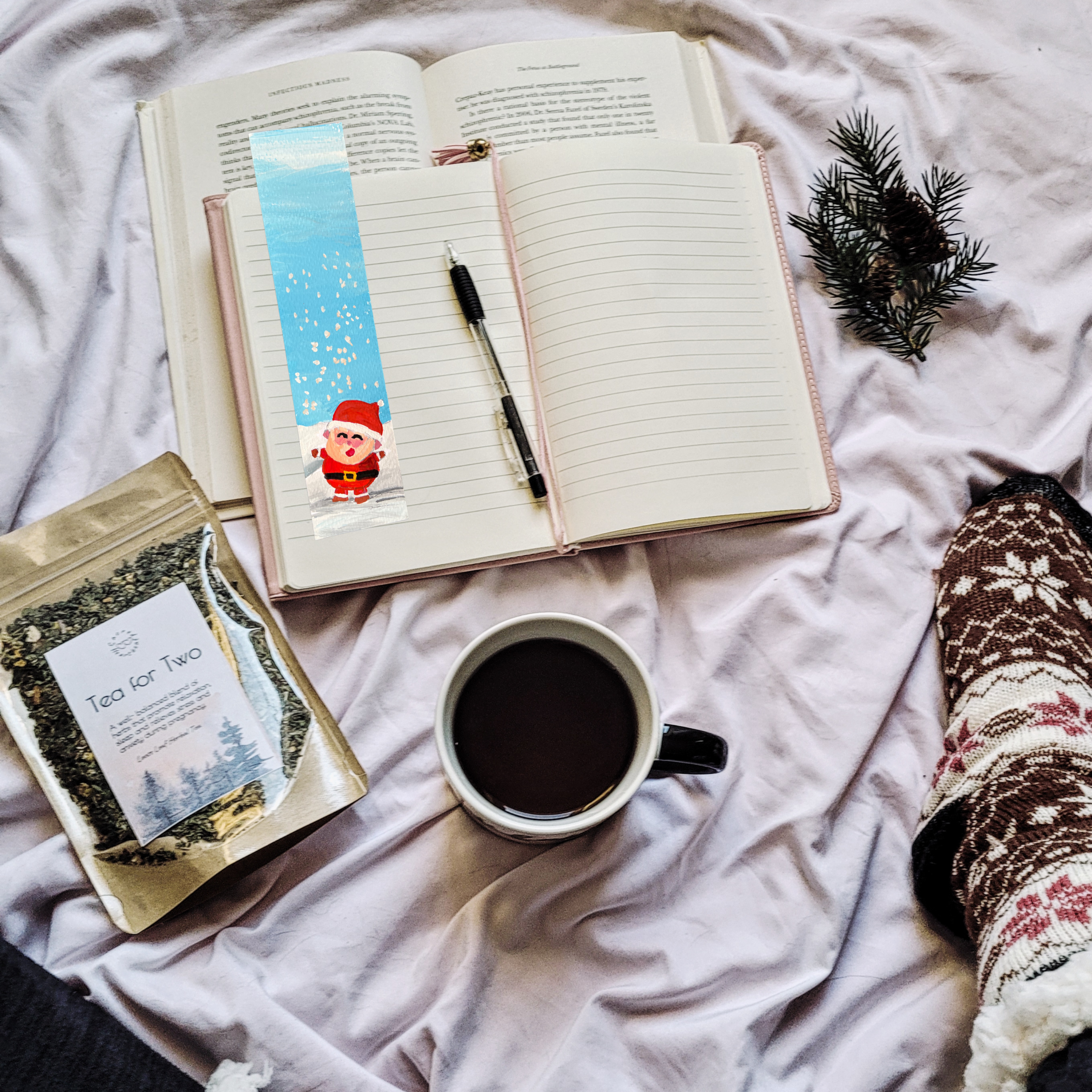 Snow Bookmark - Image 2