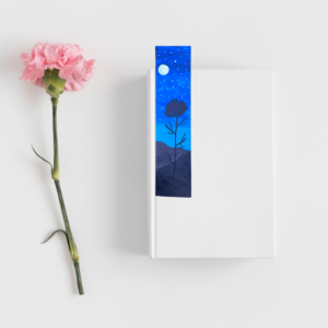 Blue Sky Bookmark