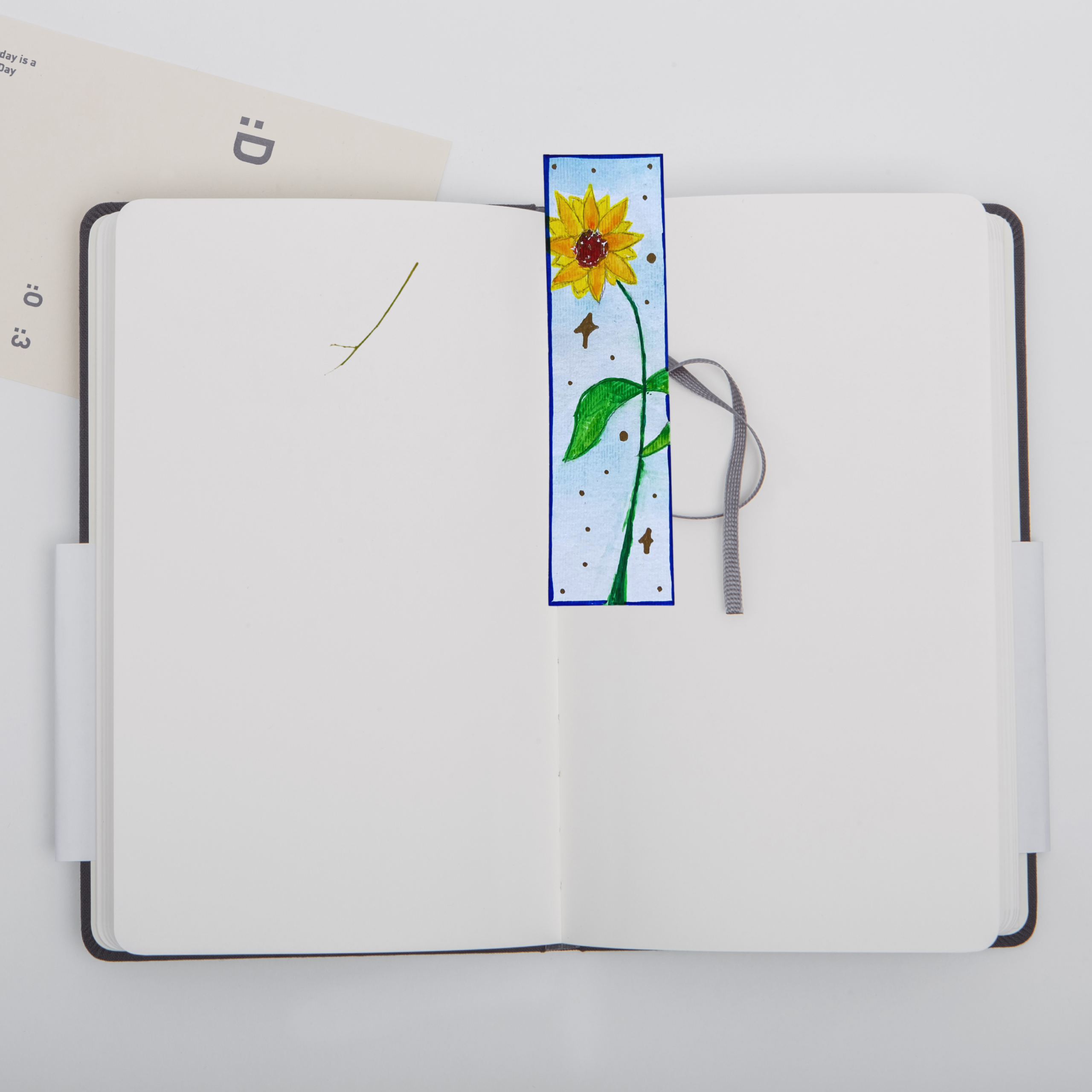 Sunflower Bookmark