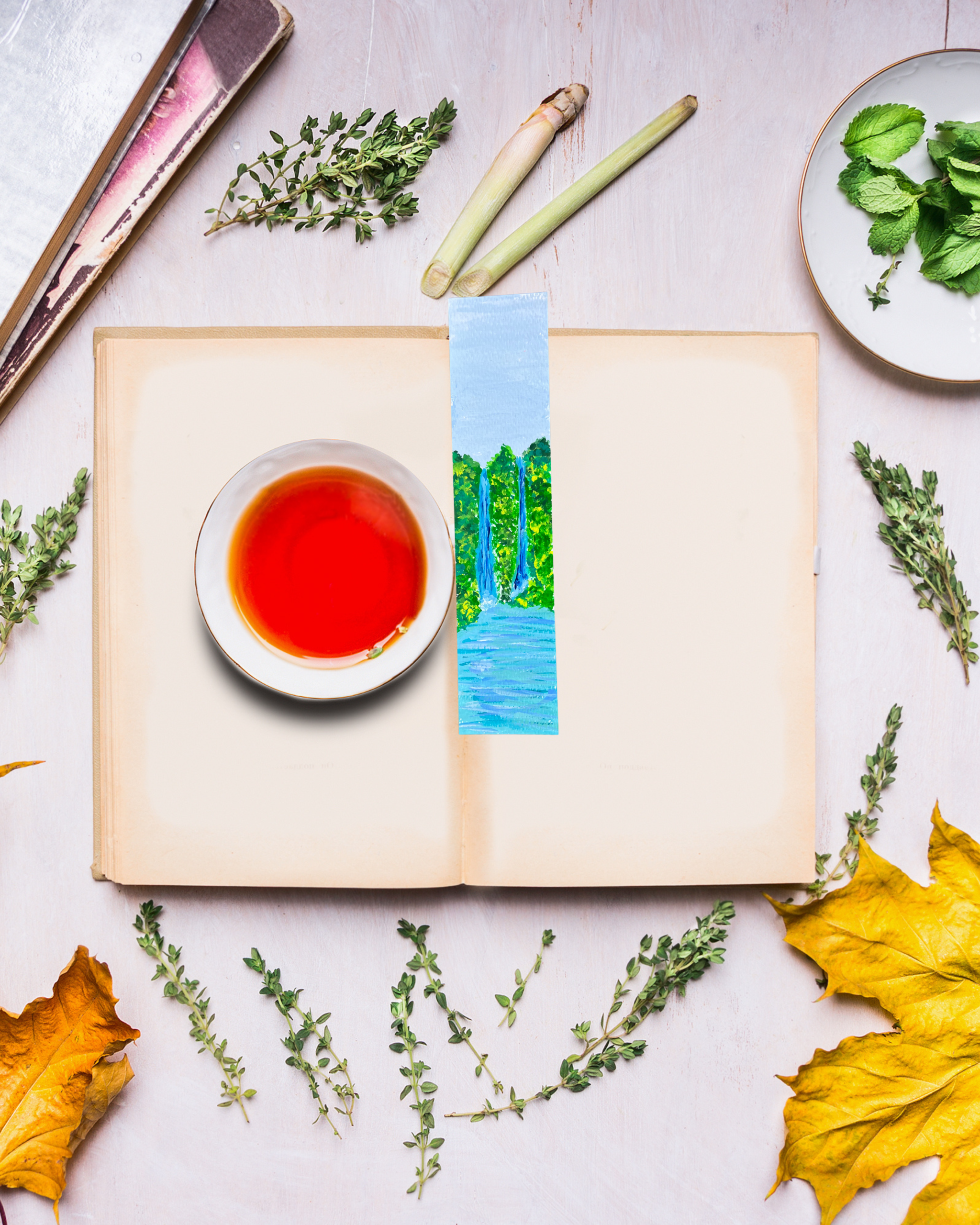 Waterfall Bookmark - Image 4