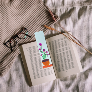 Flower Pot Bookmark