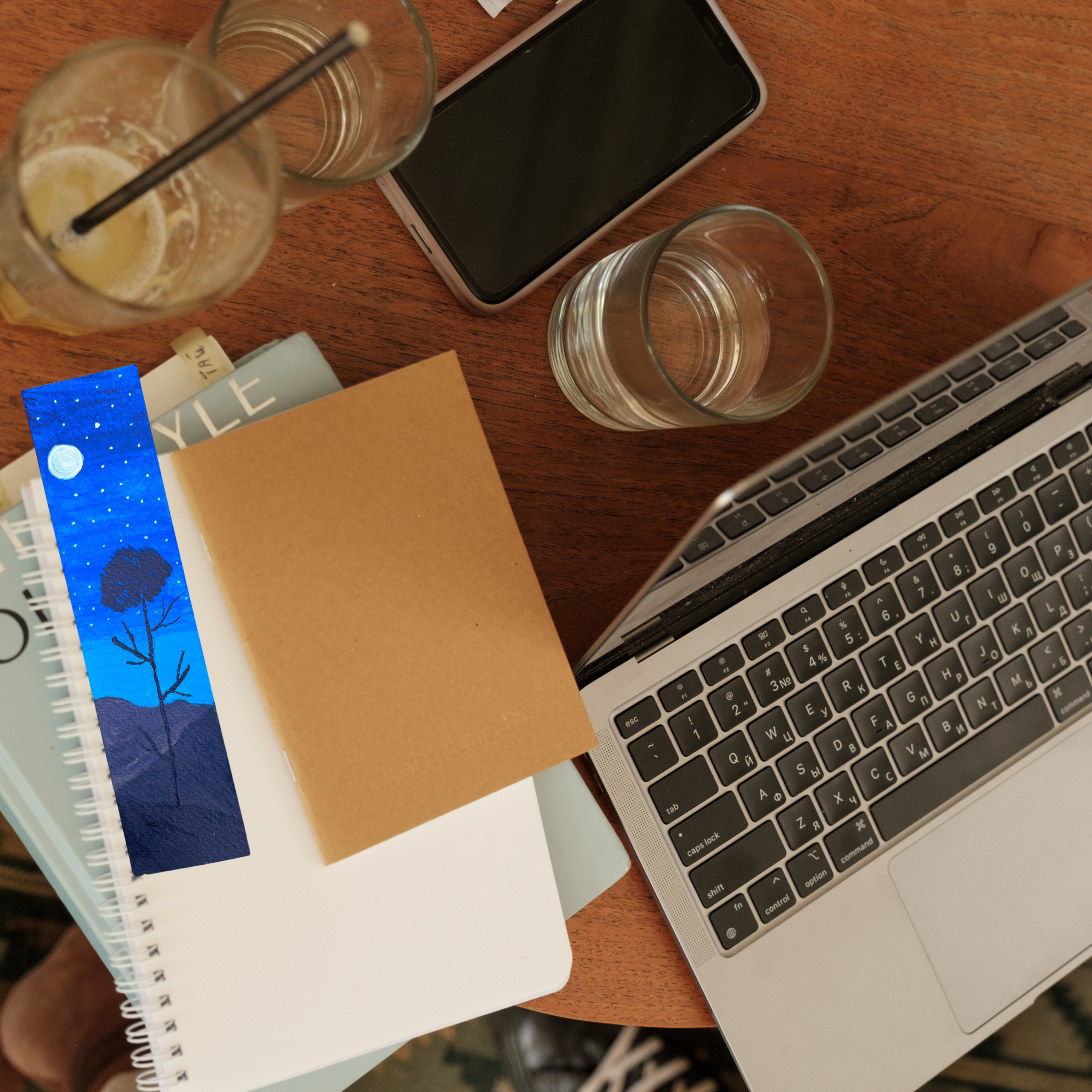 Blue Sky Bookmark - Image 2