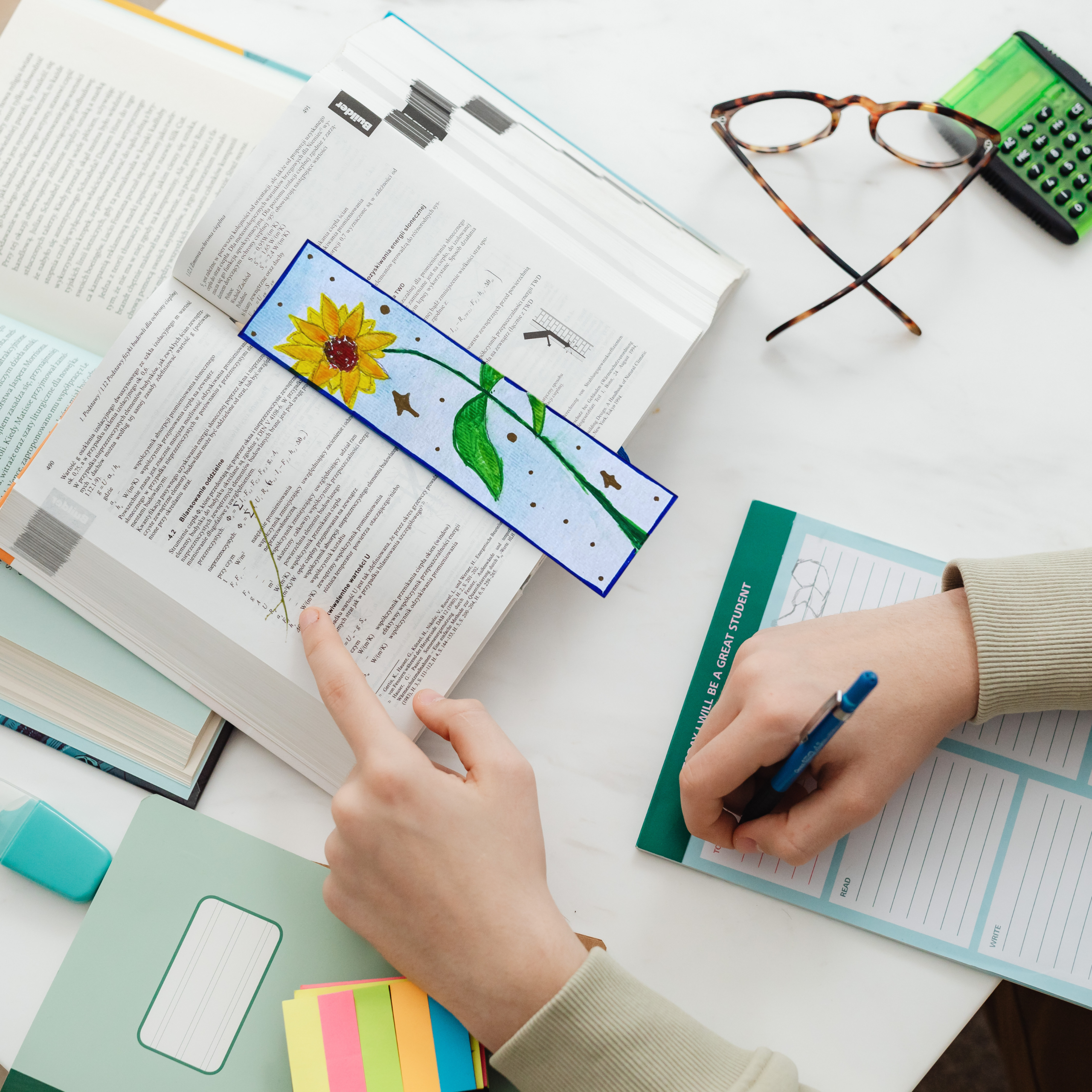 Sunflower Bookmark - Image 3