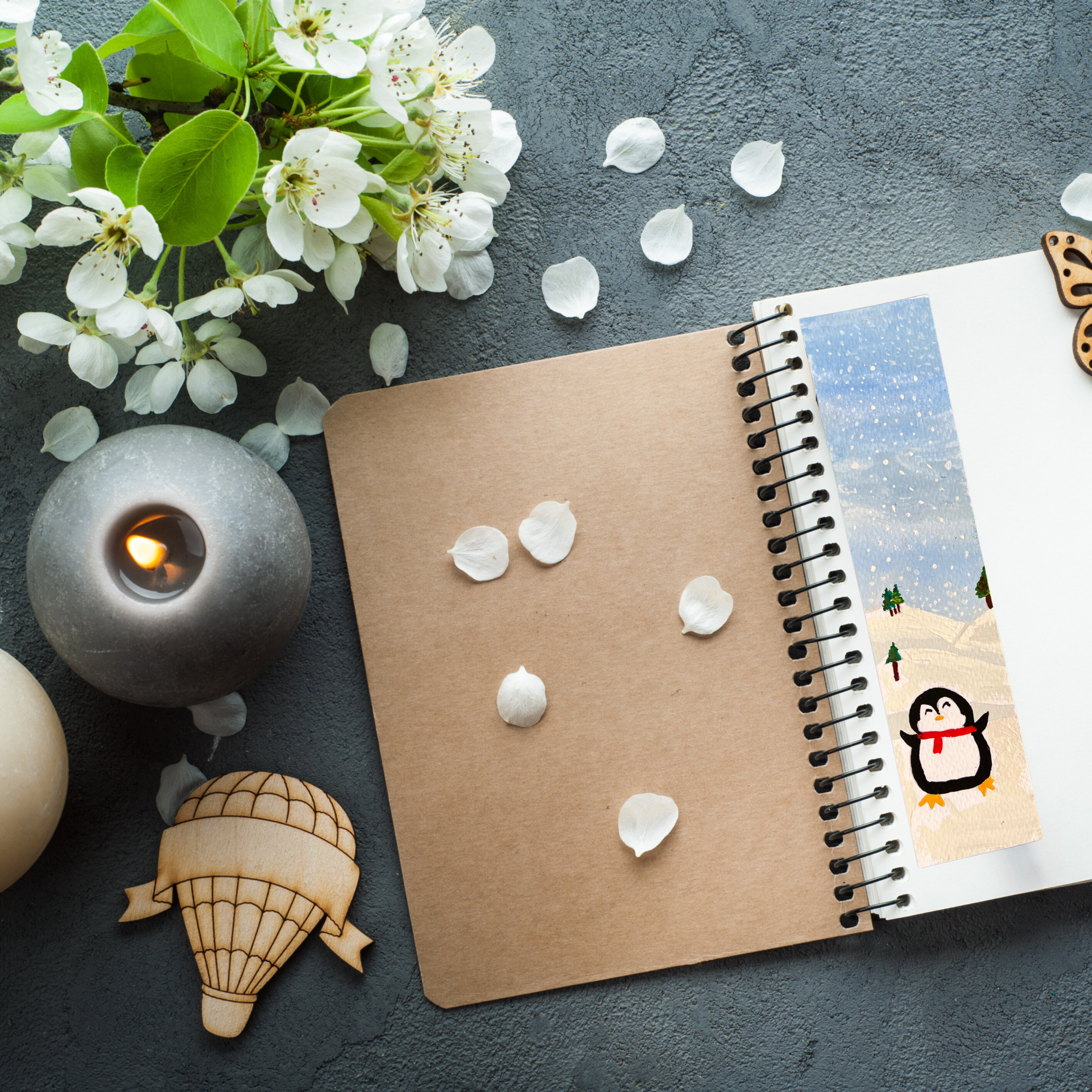 Snow Bookmark - Image 4