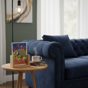 Corn Man Wooden Stand