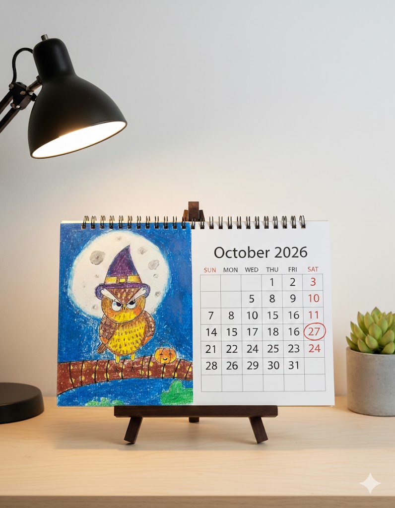 Big Square Desktop Calendar - Image 3