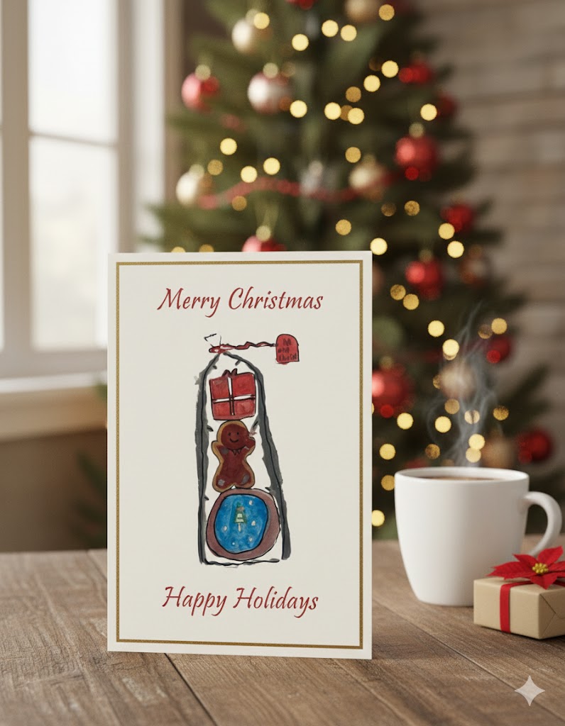 Gingerbread Greeting Card