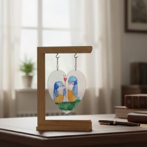 Valentine Wooden Pendant