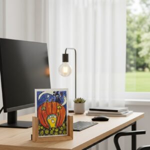 Pumpkin Wooden Stand