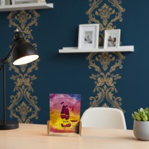 Pirate Ship wooden Stand