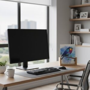 Digital Bird wooden stand