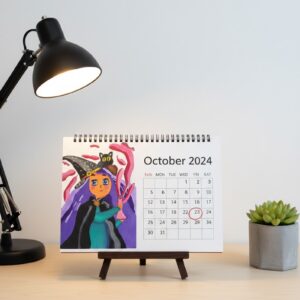Big Square Desktop Calendar