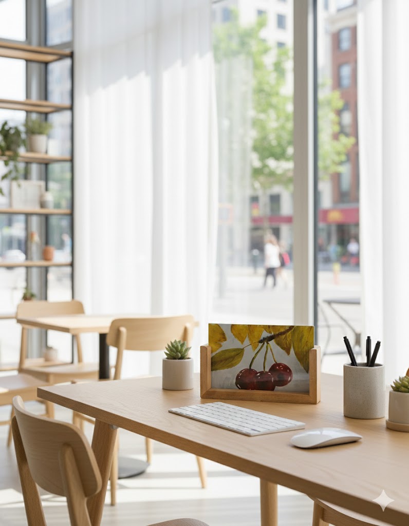 Cherry Wooden stand - Image 2