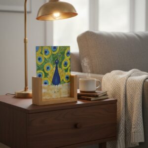 Peacock Wooden Stand