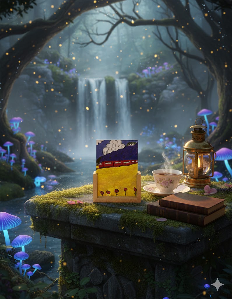 Train wooden Stand - Image 2