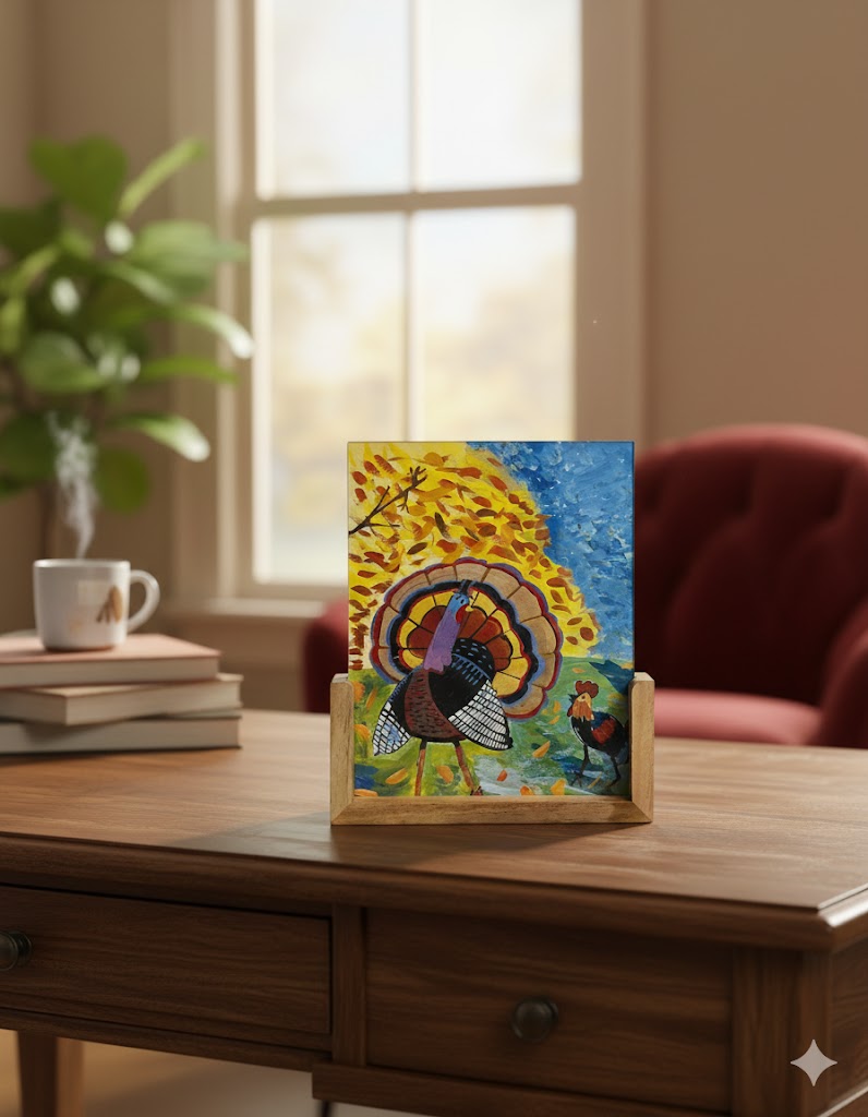 Turkey Wooden stand - Image 3