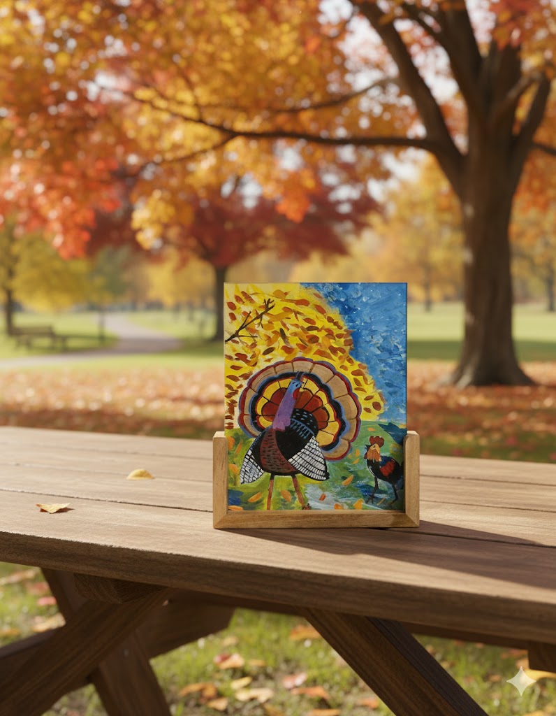 Turkey Wooden stand - Image 2