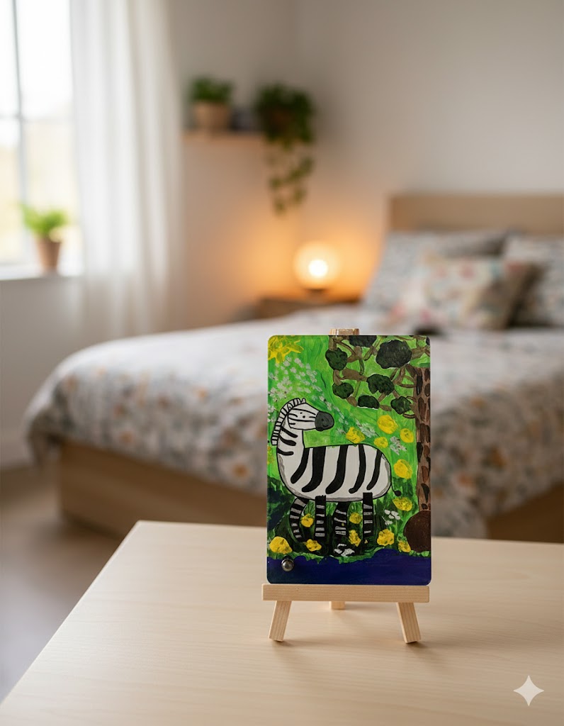 Zebra acrylic Metal Screw - Image 3